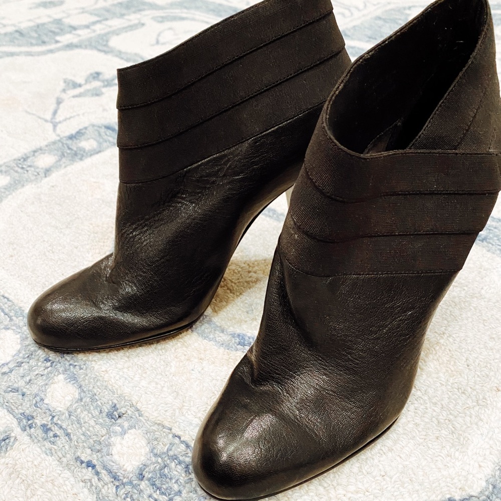 Calvin Klein black booties